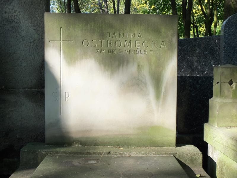 Zdjęcie grobu Janina Ostromęcka (2)