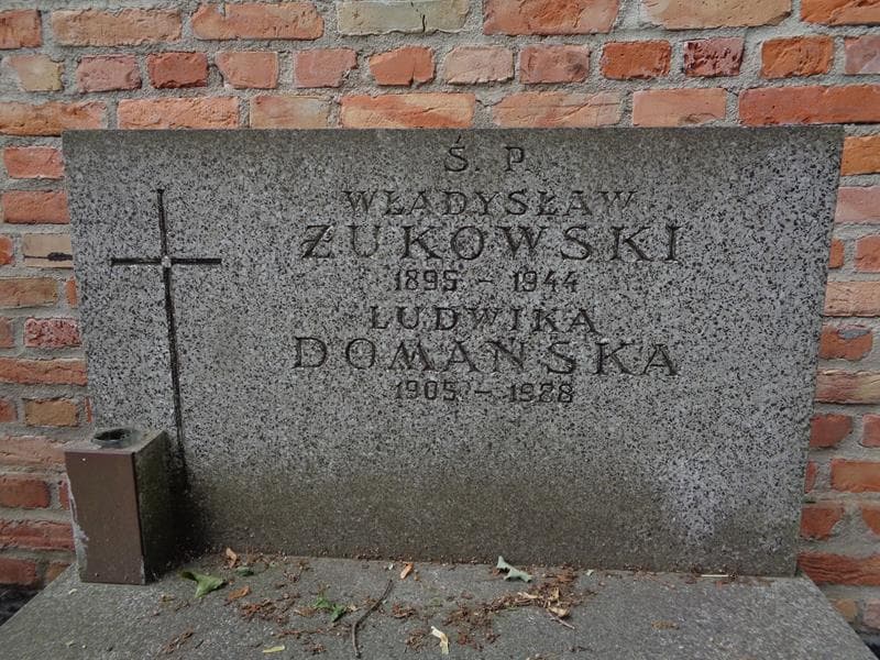 Zdjęcie grobu Ludwika Domańska (2)