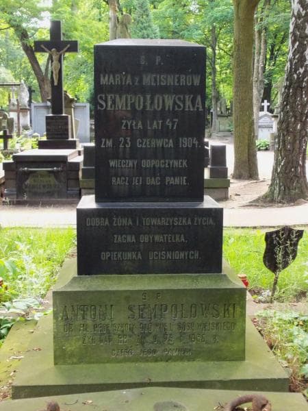 Zdjęcie grobu Marya Sempołowska (2)