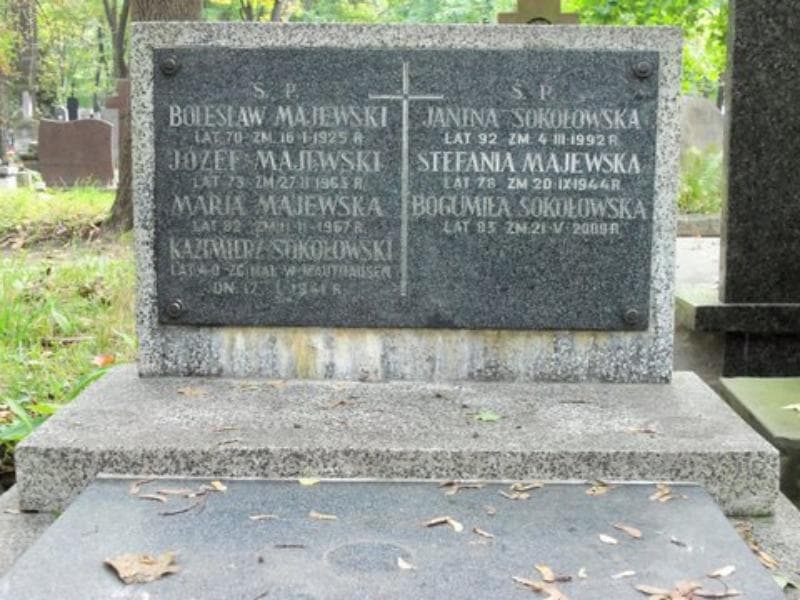 Zdjęcie grobu Maria Majewska (2)