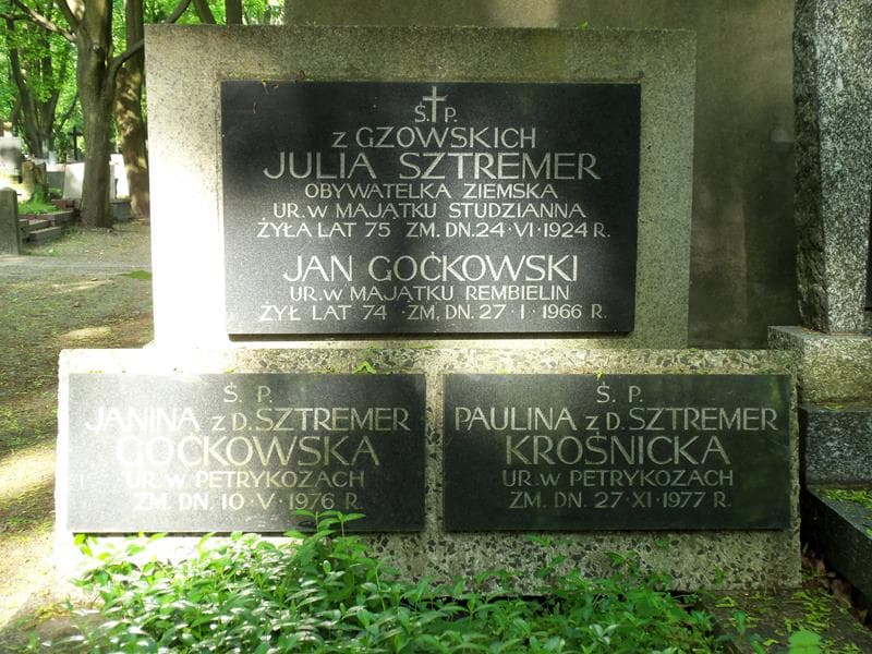 Zdjęcie grobu Janina Goćkowska (2)