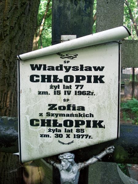 Zdjęcie grobu Zofia Chłopik (2)