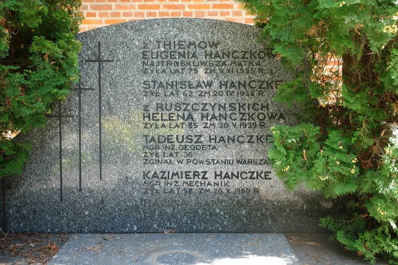 Zdjęcie grobu Kazimierz Hanczke (2)