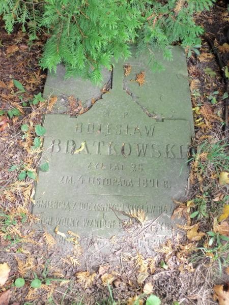 Zdjęcie grobu Bolesław Bratkowski (1)