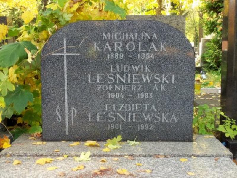 Zdjęcie grobu Elżbieta Leśniewska (2)