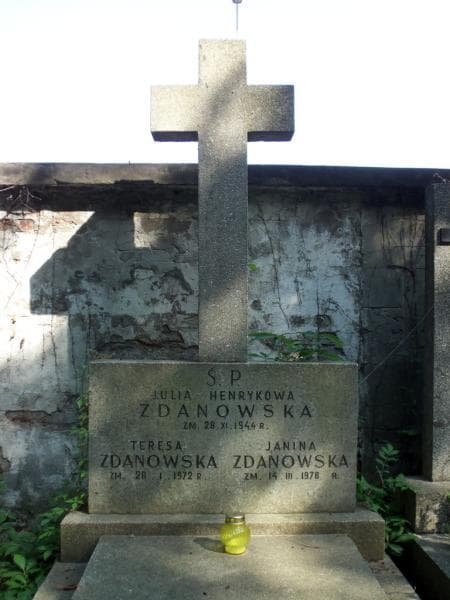 Zdjęcie grobu Teresa Zdanowska (2)