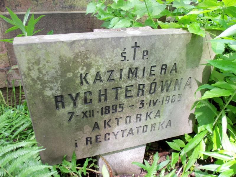Zdjęcie grobu Kazimiera Rychterówna (2)