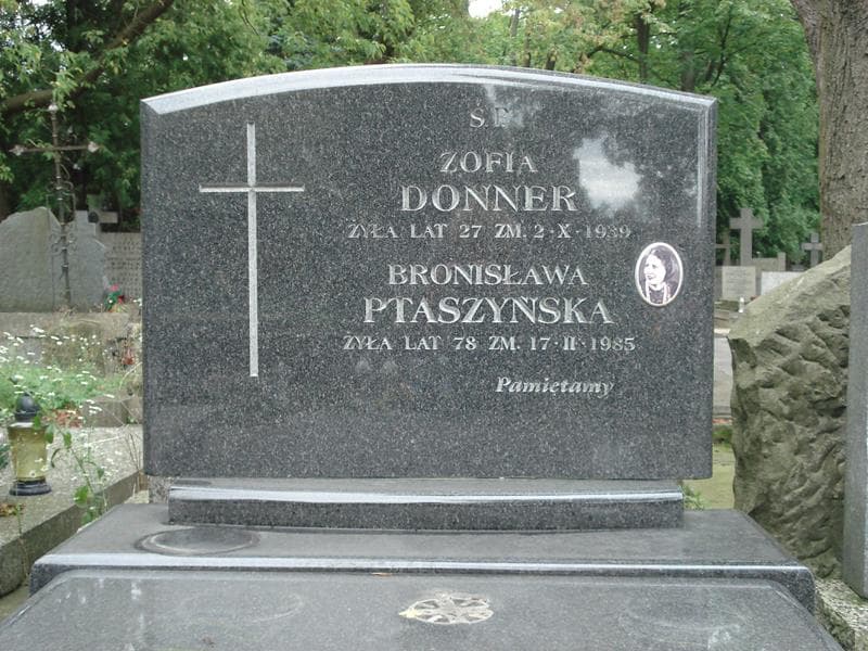 Zdjęcie grobu Zofia Donner (2)