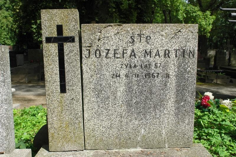 Zdjęcie grobu Józefa Martin (2)