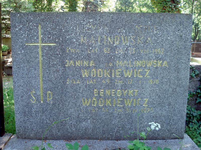Zdjęcie grobu Lucyna Malinowska (1)