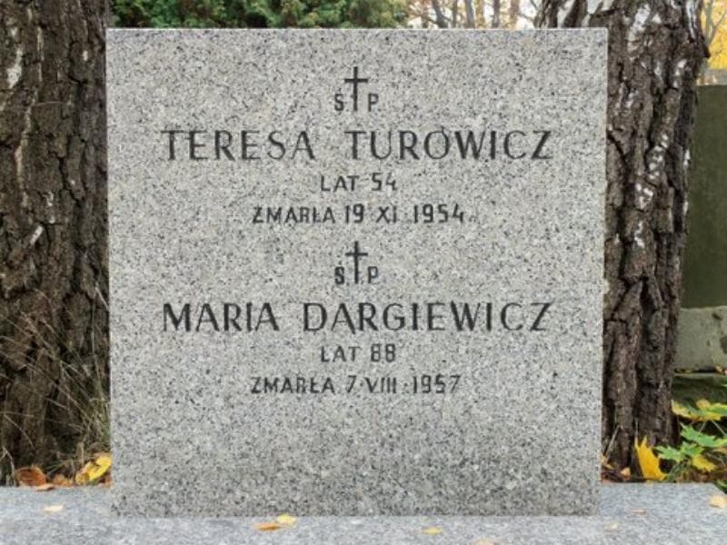 Zdjęcie grobu Maria Dargiewicz (2)