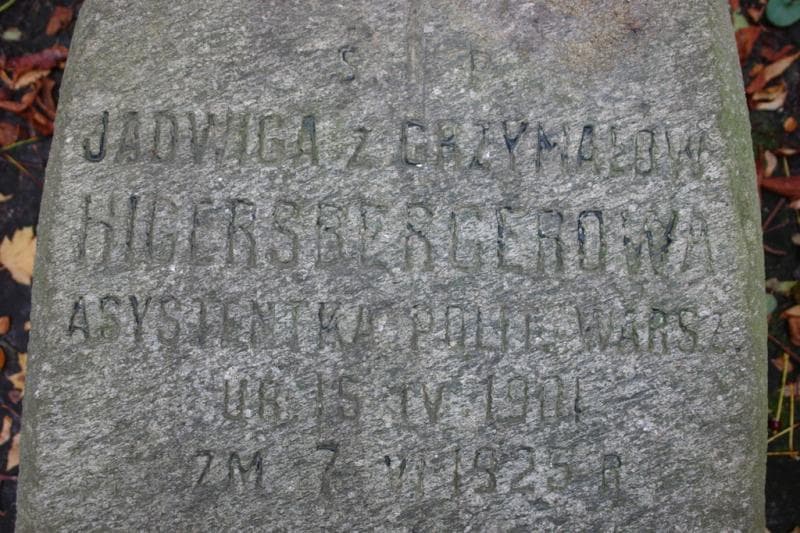Zdjęcie grobu Jadwiga Higersbergerowa (2)
