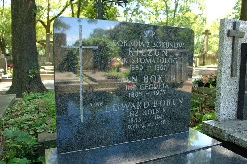 Zdjęcie grobu Edward Bokun (2)