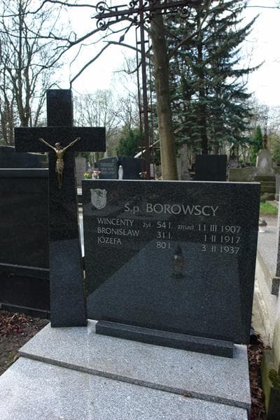 Zdjęcie grobu Józefa Borowska (1)