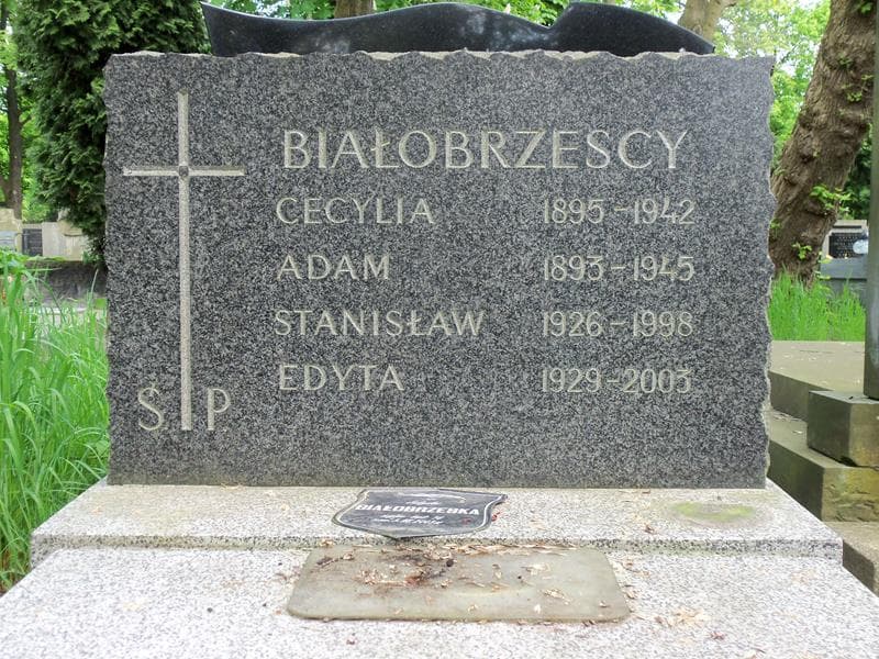 Zdjęcie grobu Adam Białobrzeski (2)