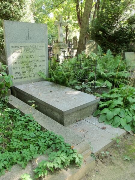 Zdjęcie grobu Bronisława Arlet (1)