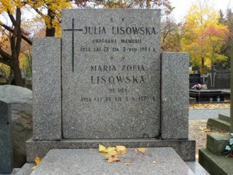 Zdjęcie grobu Julia Lisowska (2)