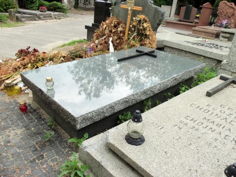 Zdjęcie grobu Maria Hłasko (2)