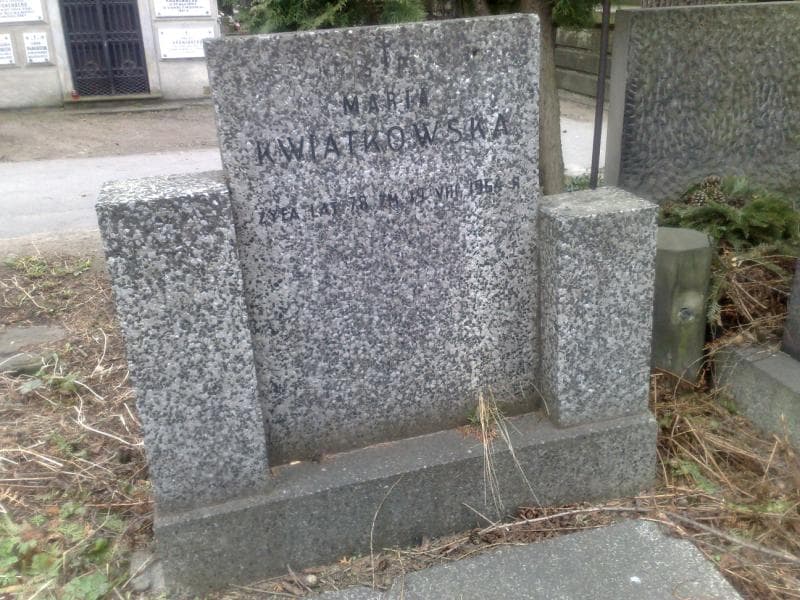 Zdjęcie grobu Maria Kwiatkowska (1)