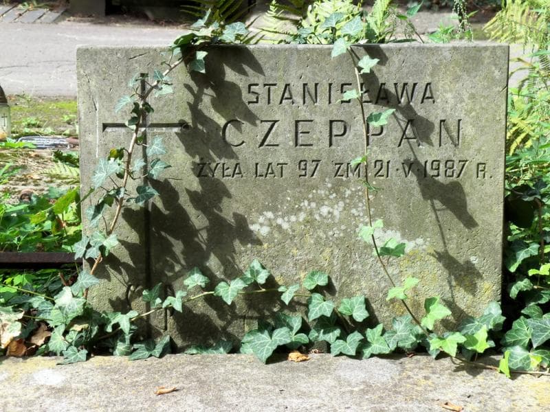Zdjęcie grobu Stanisława Czeppan (2)