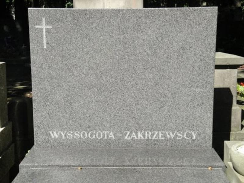 Zdjęcie grobu Andrzej Wyssogota Zakrzewski (2)