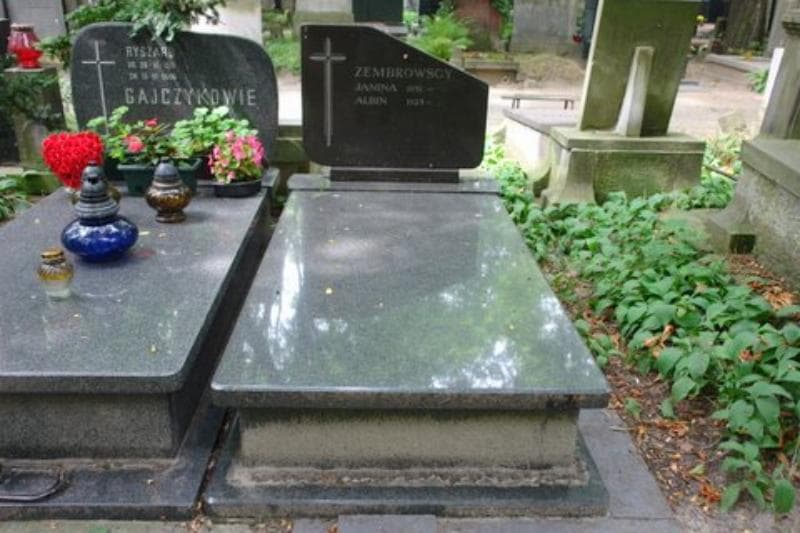 Zdjęcie grobu: Albin Zembrowski