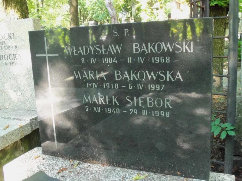 Zdjęcie grobu Maria Bąkowska (2)