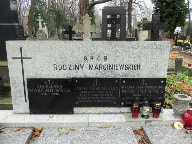 Zdjęcie grobu Stanisława Marciniewska (2)