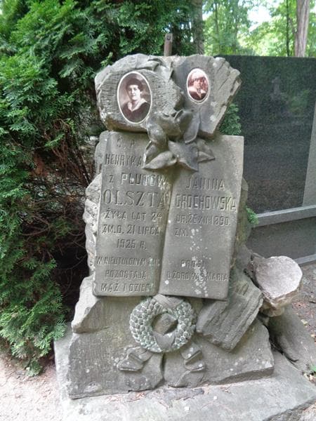 Zdjęcie grobu Henryka Olszta (2)
