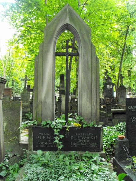 Zdjęcie grobu Władysława Plewako (2)