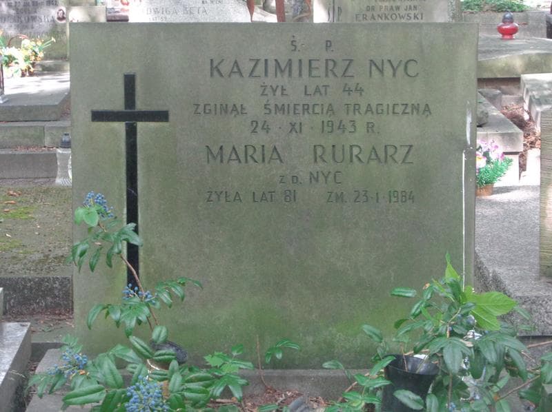 Zdjęcie grobu Kazimierz Nyc (2)