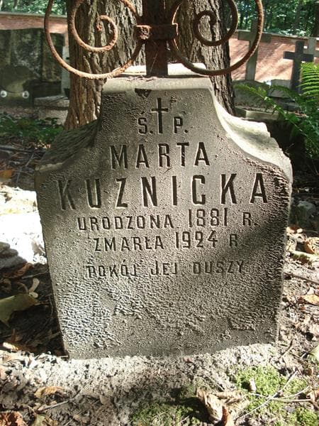 Zdjęcie grobu Marta Kuznicka (2)