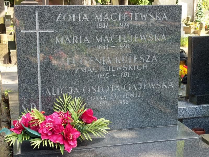 Zdjęcie grobu Zofia Maciejewska (2)