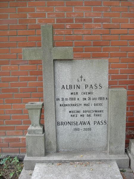 Zdjęcie grobu Albin Paśś (2)