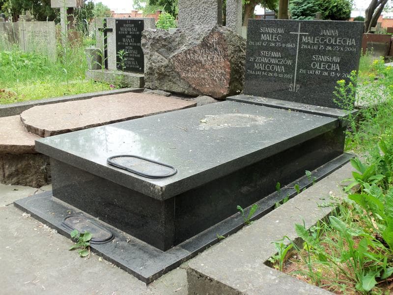 Zdjęcie grobu Stefania Malcowa (1)