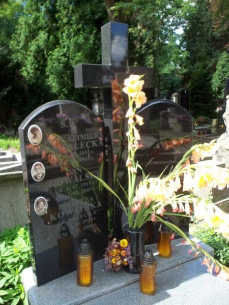Zdjęcie grobu Kazimiera Thun - Salecka (2)