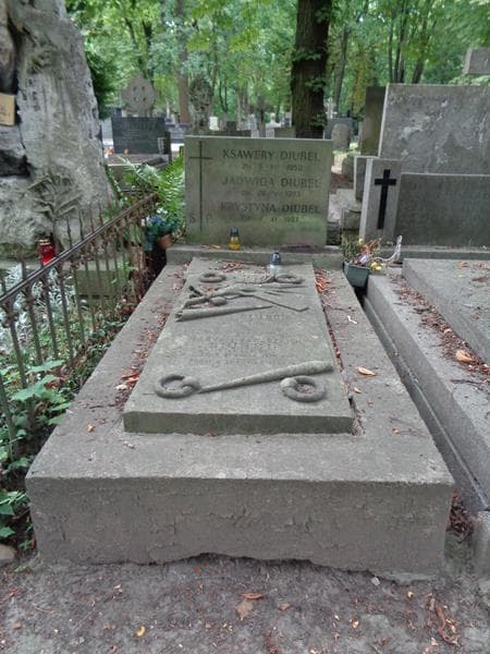 Zdjęcie grobu Ksawery Diubel (1)