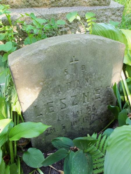 Zdjęcie grobu Adam Leszner (2)