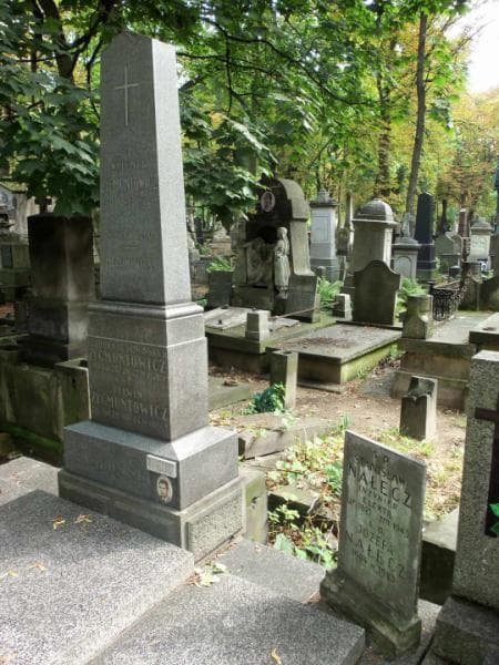 Zdjęcie grobu Józefa Nałęcz (2)
