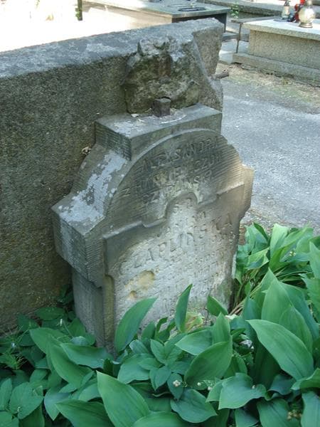 Zdjęcie grobu ... Czaplińska (1)