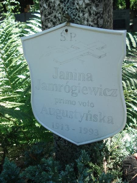 Zdjęcie grobu Janina Jamrógiewicz (2)
