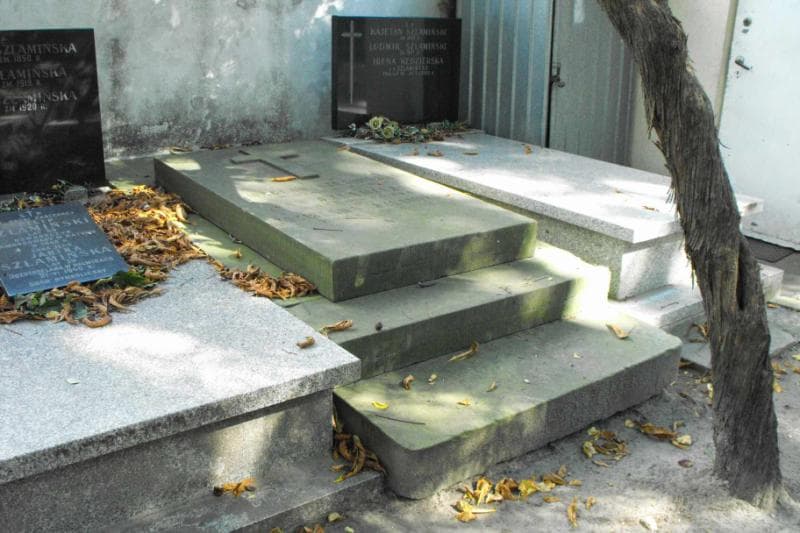 Zdjęcie grobu Zdzisława Szlamińska (1)