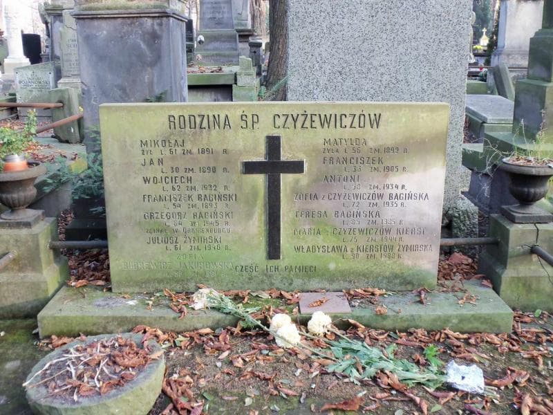 Zdjęcie grobu Juliusz Żymirski (2)