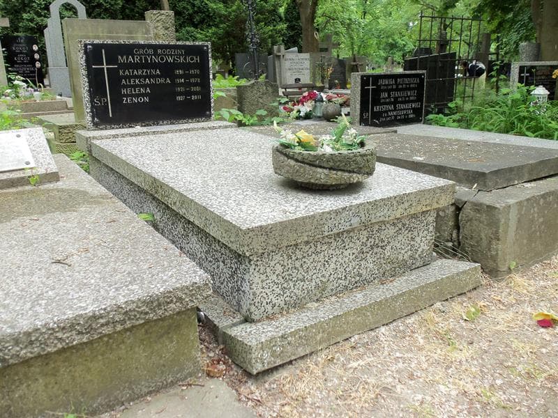Zdjęcie grobu Aleksandra Martynowska (1)