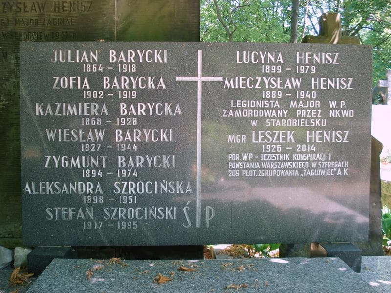 Zdjęcie grobu Wiesław Barycki (2)