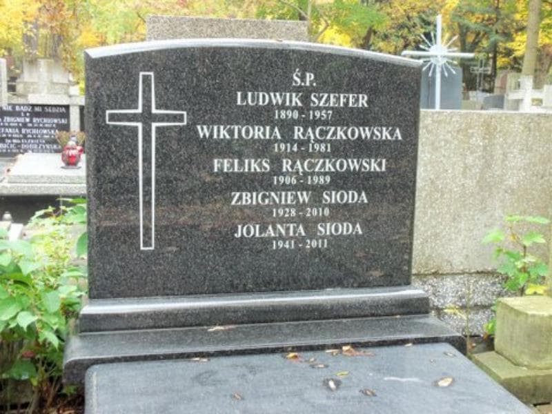 Zdjęcie grobu Ludwik Szefer (2)
