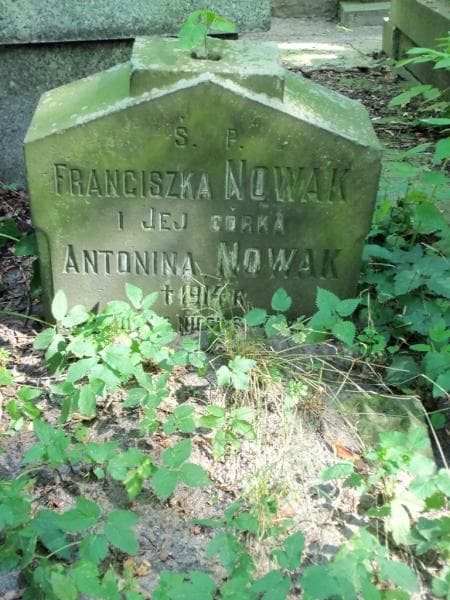 Zdjęcie grobu Franciszka Nowak (1)
