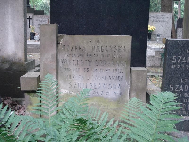 Zdjęcie grobu Wincenty Urbański (1)