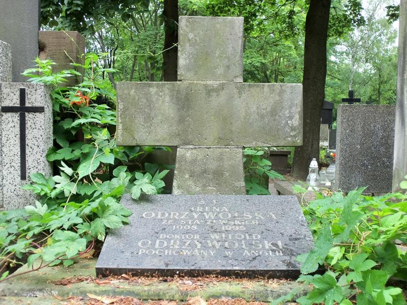 Zdjęcie grobu Irena Odrzywolska (2)