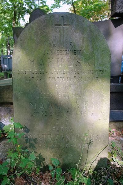 Zdjęcie grobu Flora Bystrzanowska (2)